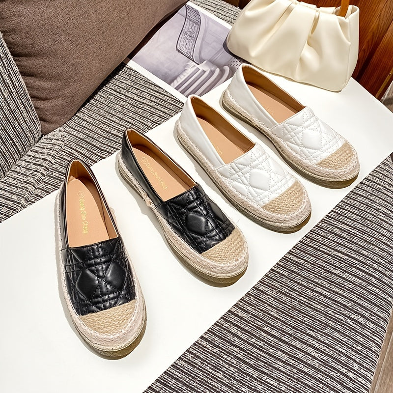 Women's Colorblock Platform Loafers Slip-on Casual Shoes