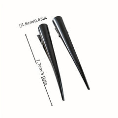 Duck Billed Metal Hair Clip for Women Girls