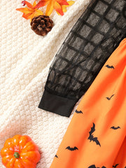 Castle Princess Girls Halloween Dress Long Sleeve Ca