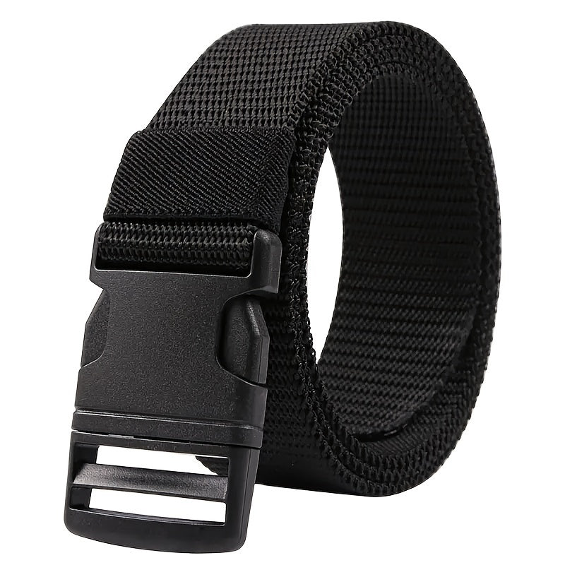 Men's Nylon Canvas Belt Military Tactical Outdoor Webbing Belt