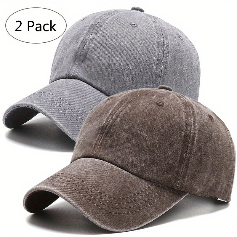 Couple Baseball Cap Vintage Distressed Dad Hats Sun Hats Men Women