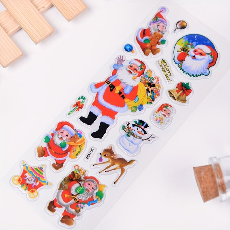 Christmas Stickers Christmas Theme Seal Labels Stickers For DIY Gift