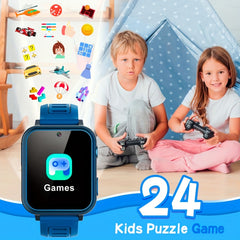 Kids' 24 Game Smart Watch Camera Music Pedometer Alarm Flashl
