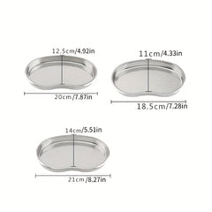 Stainless Steel Kidney Shaped Disinfection Tray