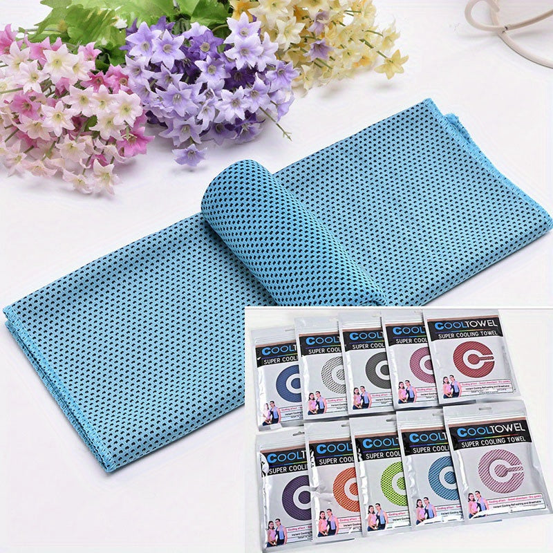 Quick Drying Cooling Sports Towel Soft Breathable Portable Gym Yoga Fitness