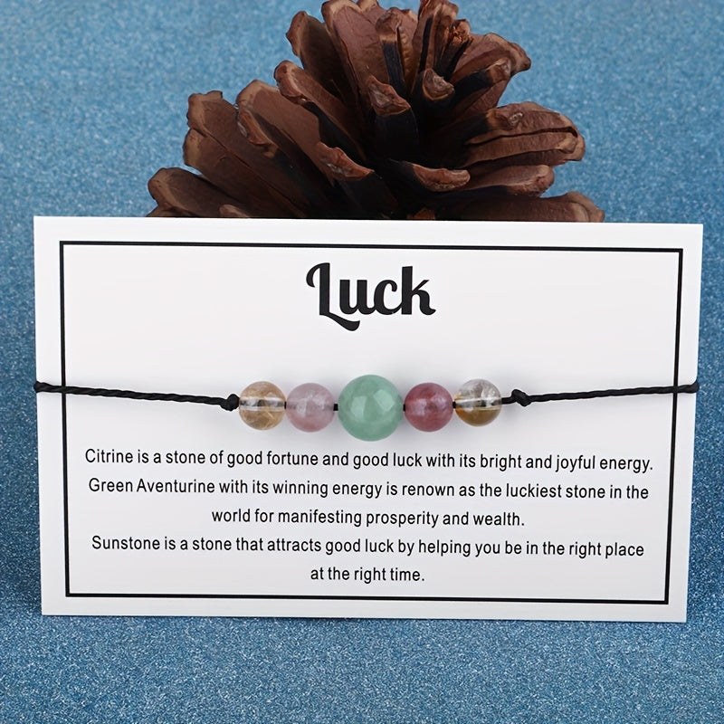 Green Aventurine Crystal Bracelet for Healing