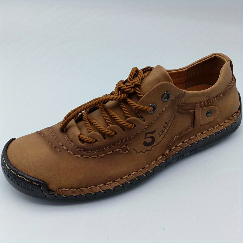 Men's Retro Stitch Non Slip Loafer Shoes