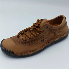 Men's Retro Stitch Non Slip Loafer Shoes