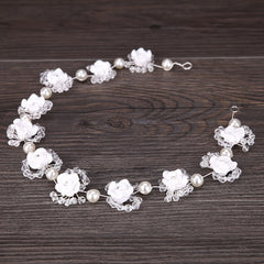 Crystal Headband Flower Girl Wedding Headwear