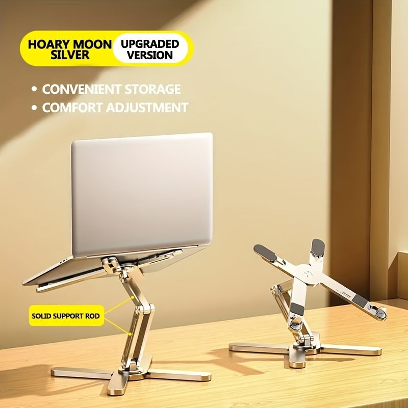 Adjustable Aluminum Laptop Stand, Foldable, Heat Diss