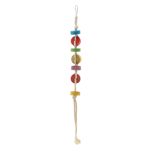Parrot Gnawing Toy Hanging Parrot Chew Toy With Hook Bird Cage Accessories