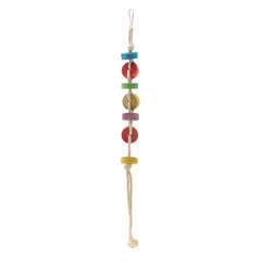 Parrot Gnawing Toy Hanging Parrot Chew Toy With Hook Bird Cage Accessories