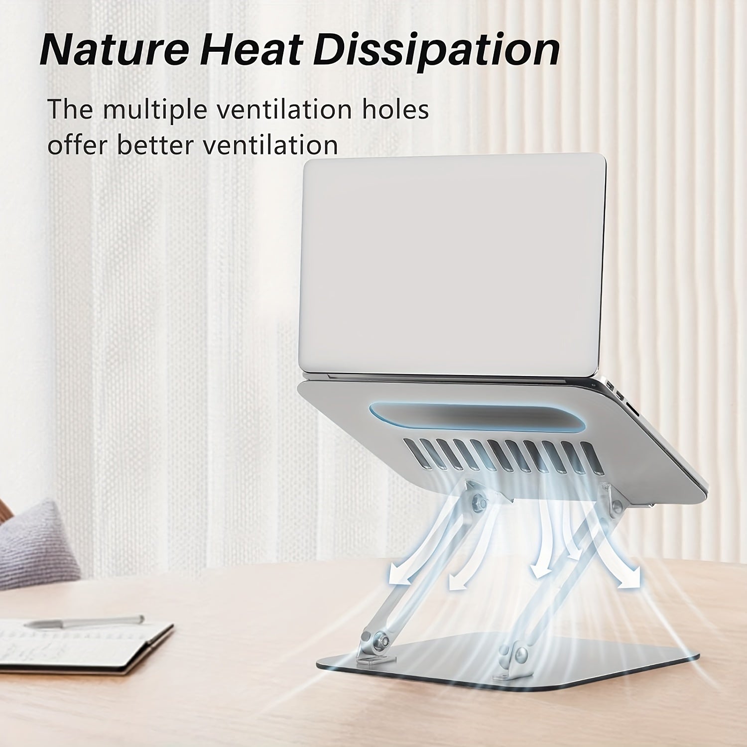 Aluminium Laptop Stand Portable Laptop Holder Tablet Stand Computer Support