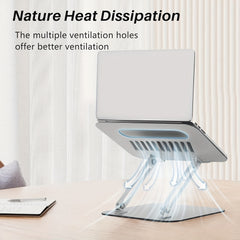Aluminium Laptop Stand Portable Laptop Holder Tablet Stand Computer Support