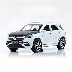 Alloy Car Model, 4 Doors Open, Pull Back Running Toy, Off-road Car Ornament Gift
