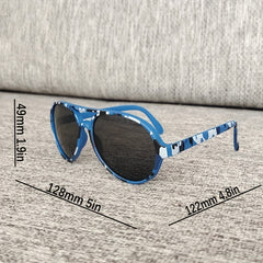 Camouflage Kids Sunglasses Anti-UV Riding Glasses for Boys