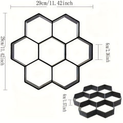 Garden Road Concrete Mold - Brick Stone Road Mold G Model