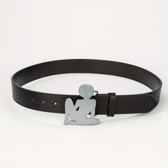 Casual Western Buckle Belt Retro Punk Rock PU Belt