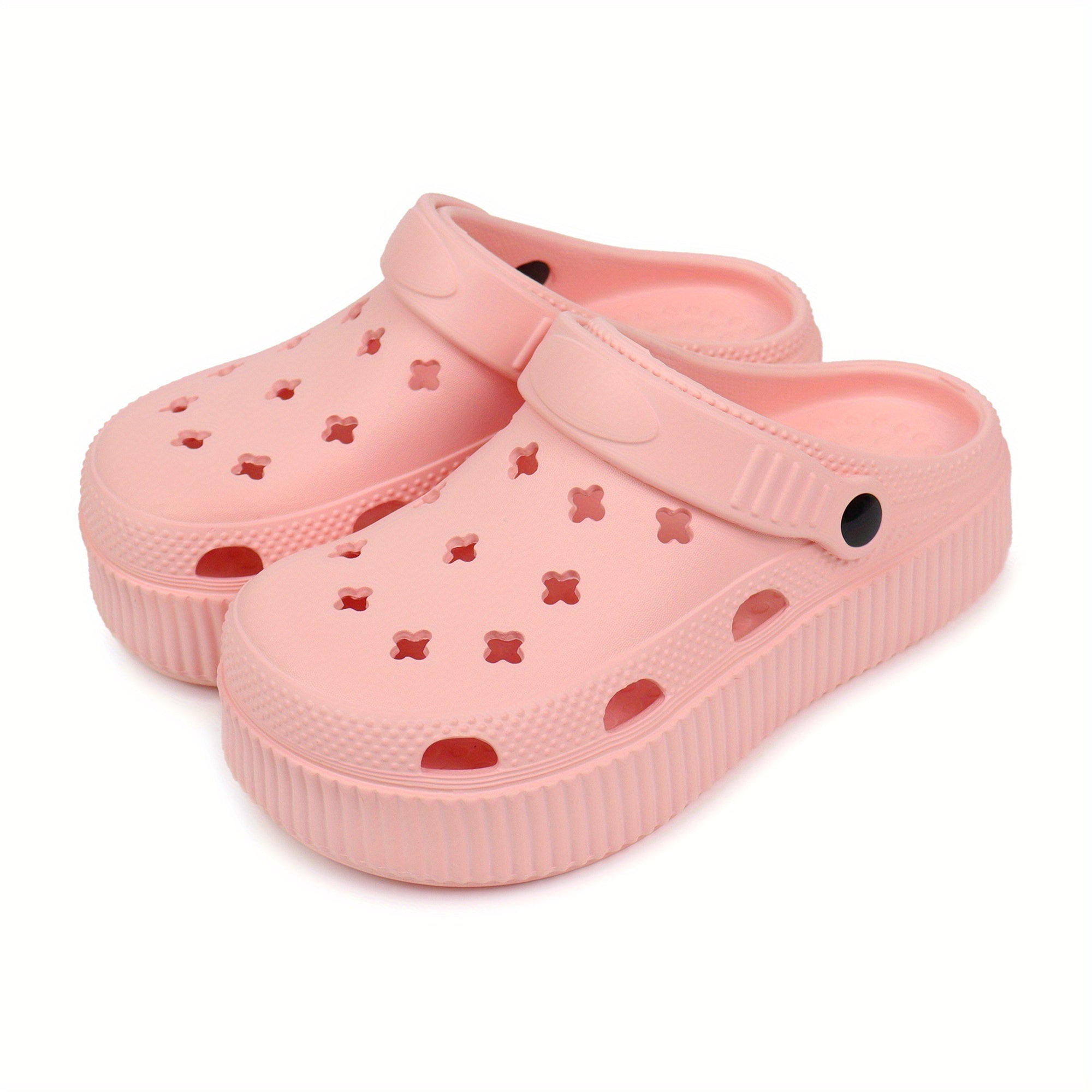 Women's Solid Clogs Casual Lightweight Garden Shoes