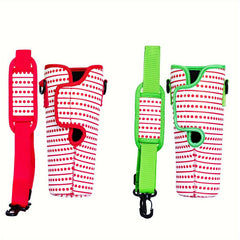 40oz Non-Slip Water Cup Sleeve with Adjustable Strap for Outdoor Sports