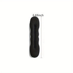 4pcs Solid Hair Bun Maker Sponge Hair Braiding Tool Vintage Magic Hair Styling