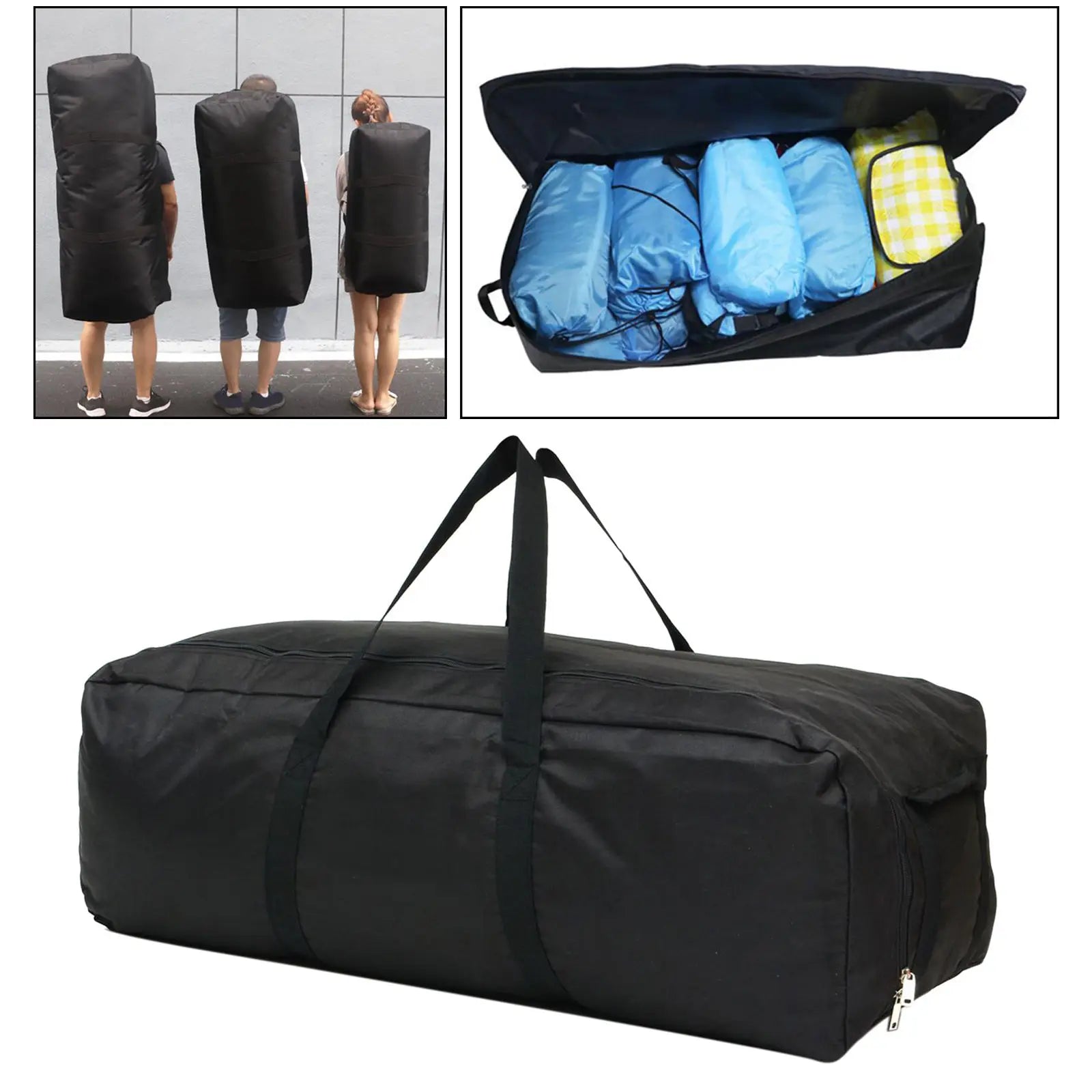 Waterproof 150L Gym Bag Duffle Travel Weekend Bag