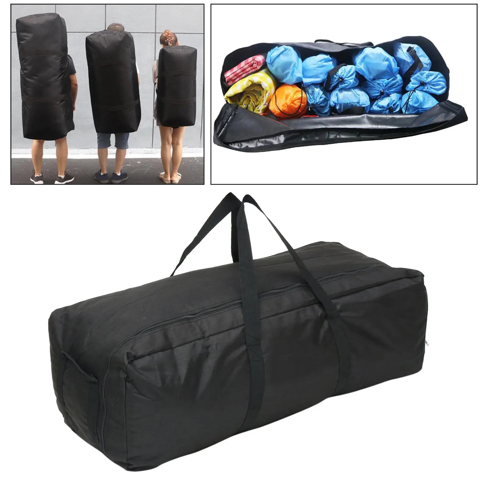Waterproof 150L Gym Bag Duffle Travel Weekend Bag