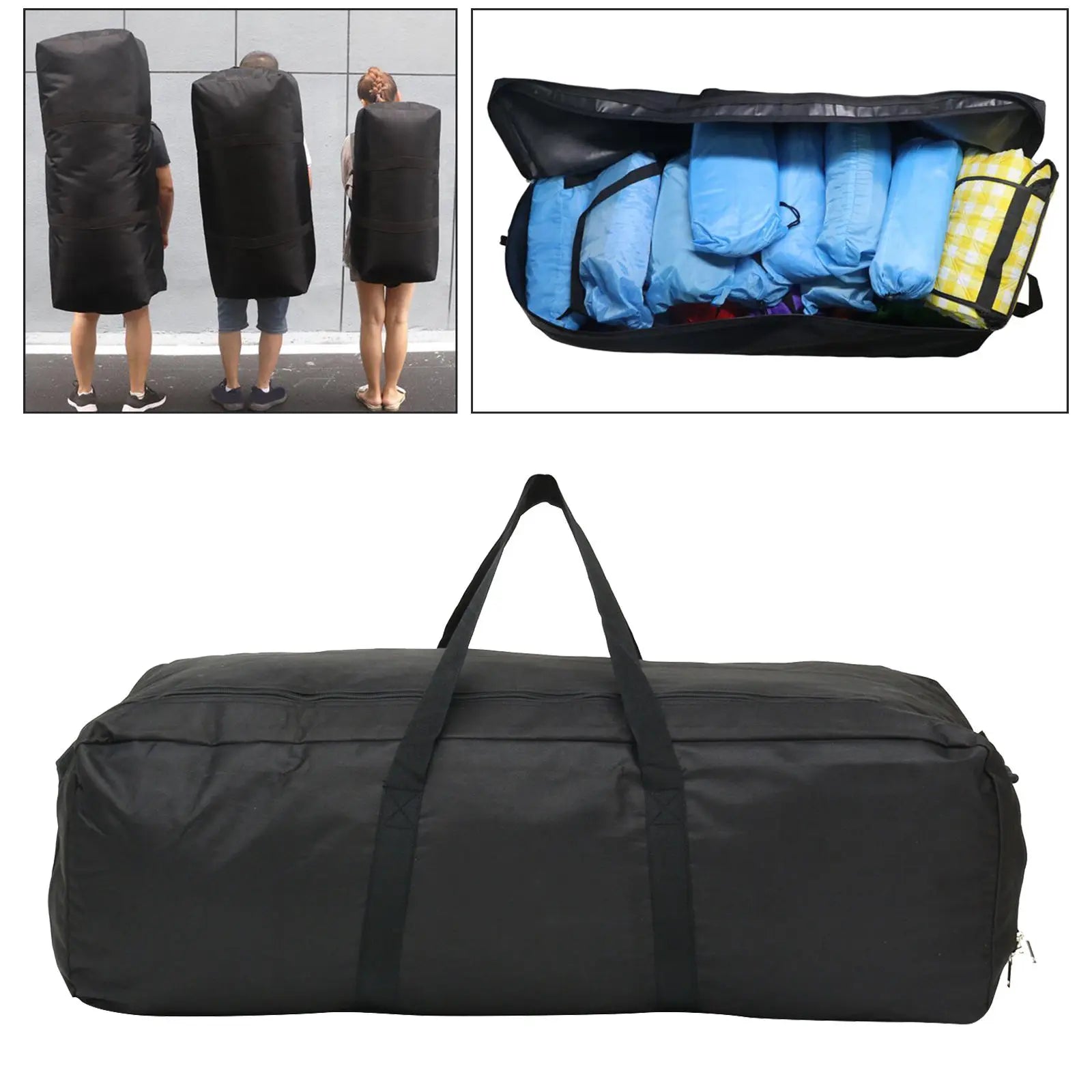 Waterproof 150L Gym Bag Duffle Travel Weekend Bag