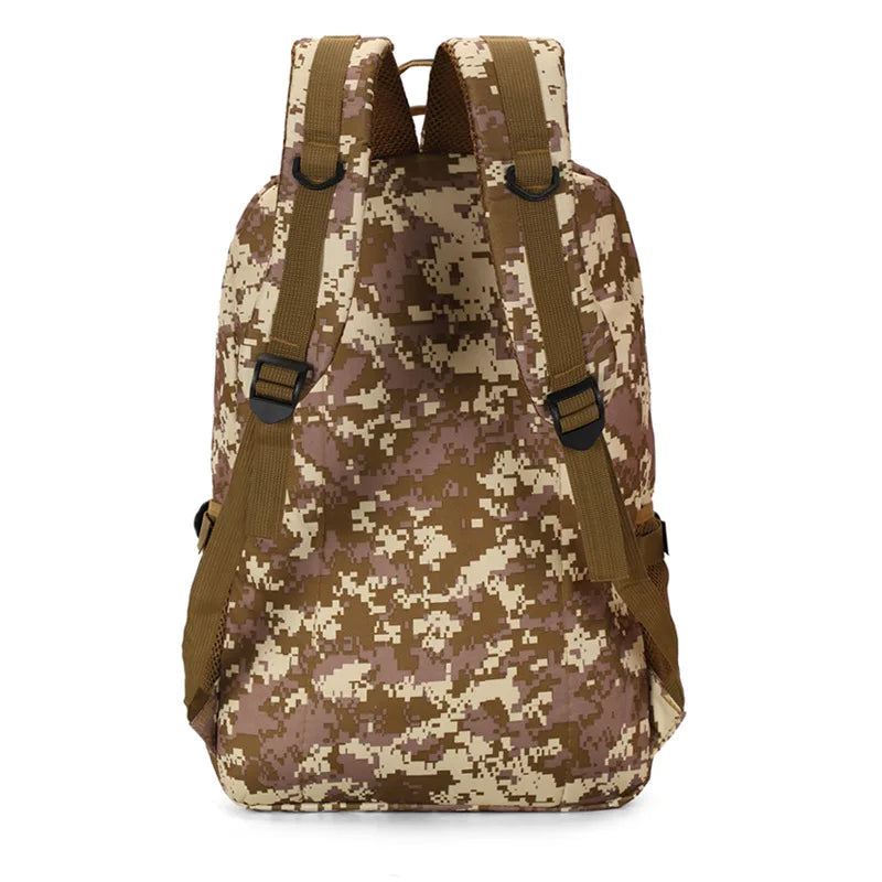 55L Waterproof Camo Tactical Backpack Large Capacity