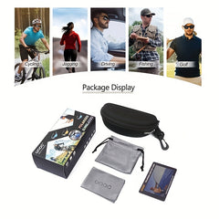 Men's Polarized Square Sunglasses for Sports Cycling Driving Fishing