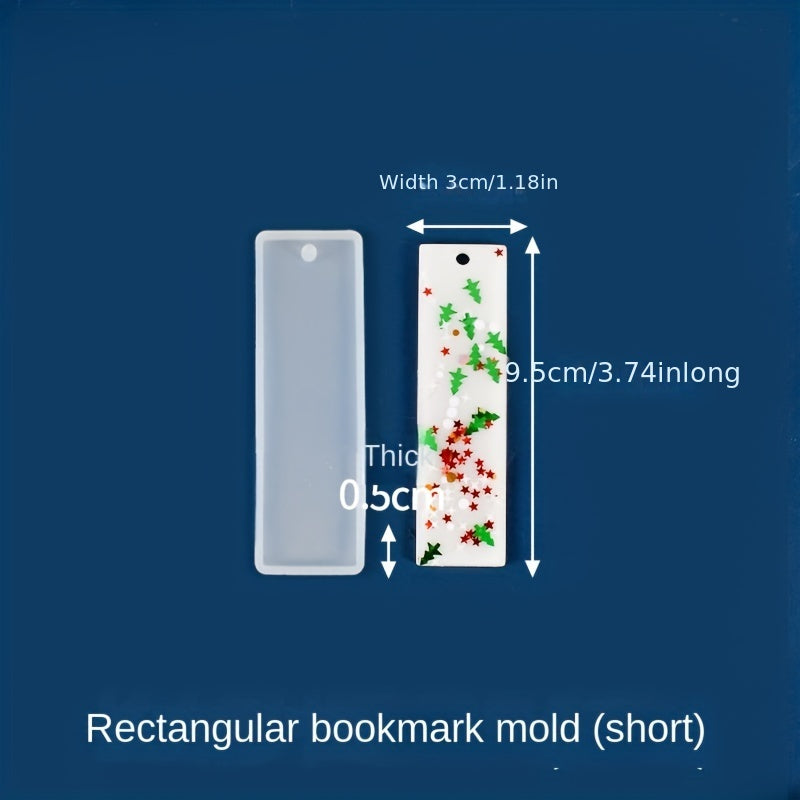 Animal Shape Bookmark Silicone Mold for DIY Epoxy Resin Molds