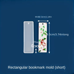 Animal Shape Bookmark Silicone Mold for DIY Epoxy Resin Molds