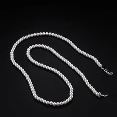 Pearl Mask Rope Glasses Chain Handmade Necklace