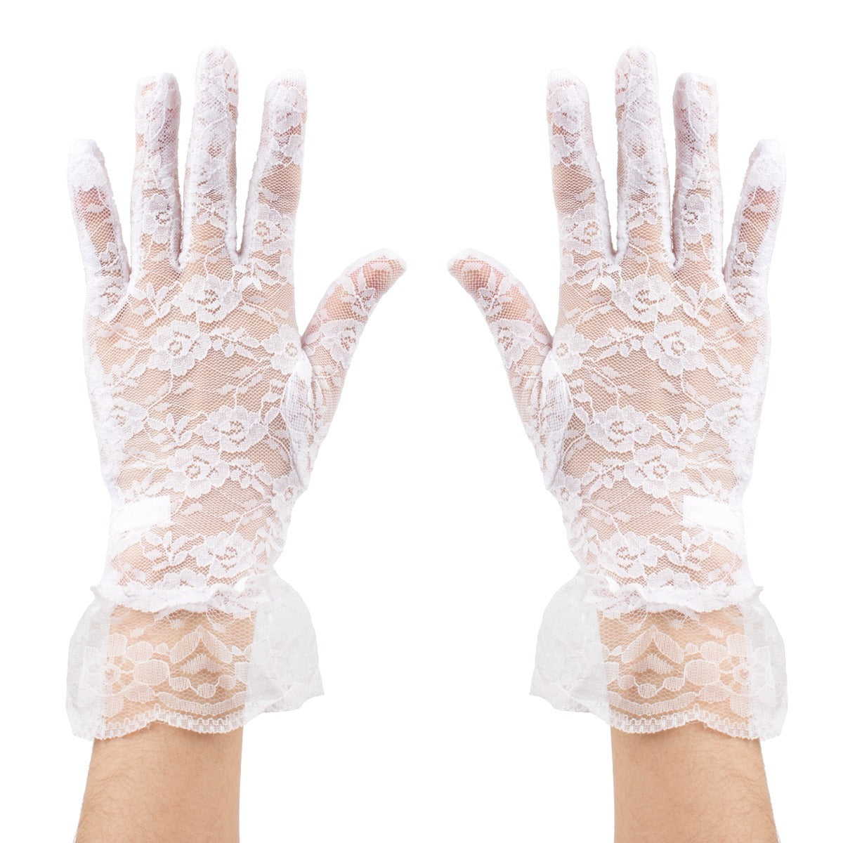 First Communion Princess Tea Party White Gloves 1 Pair