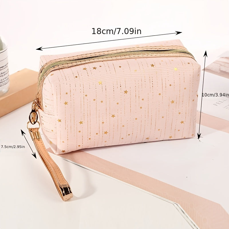 Travel Cosmetic Pouch Women Toiletry Organizer Bag