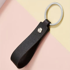 Leather Lanyard Keychain Keyring Bag Accessories Car Keychain Accessories