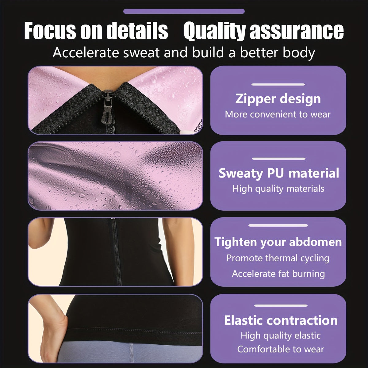 Sauna Sweat Waist Trimmer Body Shaper Waist Trainer Tummy Control