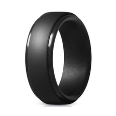 Silicone Wedding Band Ring Minimalistic Design