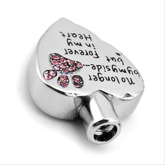 Stainless Steel Pet Memorial Necklace - Keep Your Pet's Ashes Close