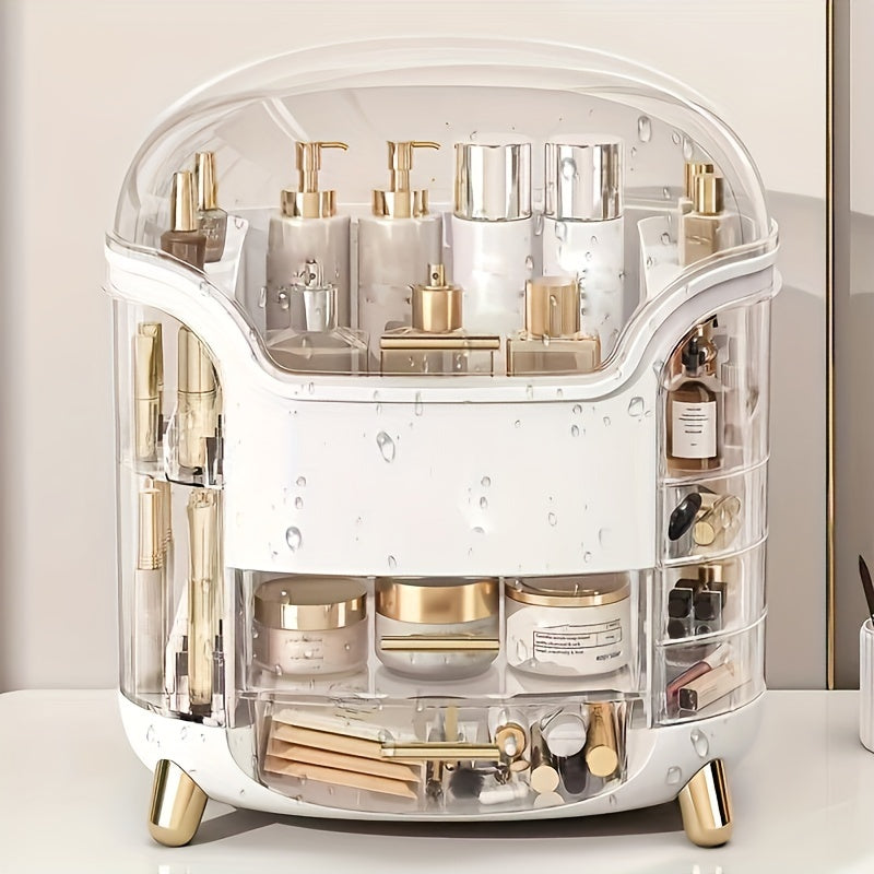 Clear Makeup Storage Box Dustproof Cosmetic Organizer