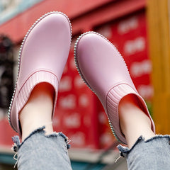 Women's Non-Slip Rubber Rain Boots Waterproof Water Boots