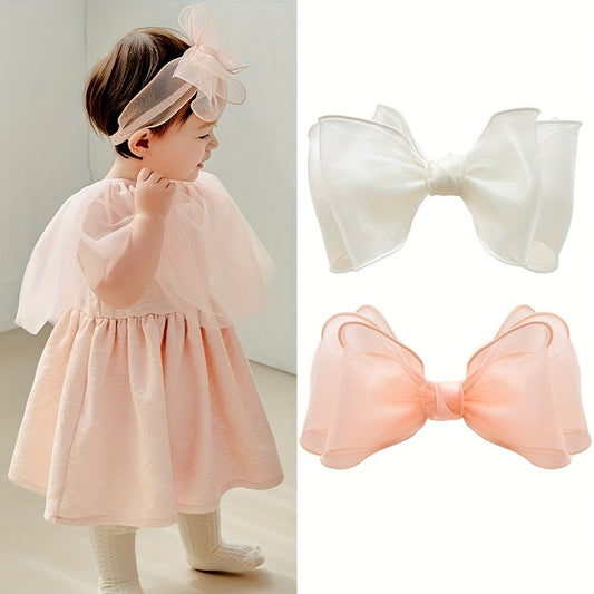 Kids Oversized Bow Headband - Daily Use for All Seasons