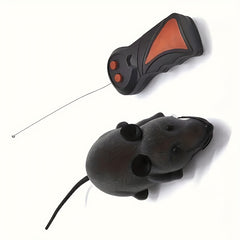 RC Rat Toy for Cats Gray