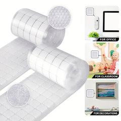 0.79in Square Adhesive Dots - Sticky Back Hook and Loop Fastener