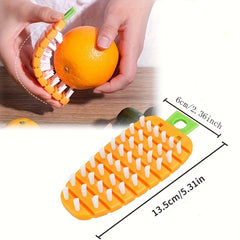 2pcs Vegetable Brush Fruit Cleaning MultiFunctional Carrot Cleaning Brush