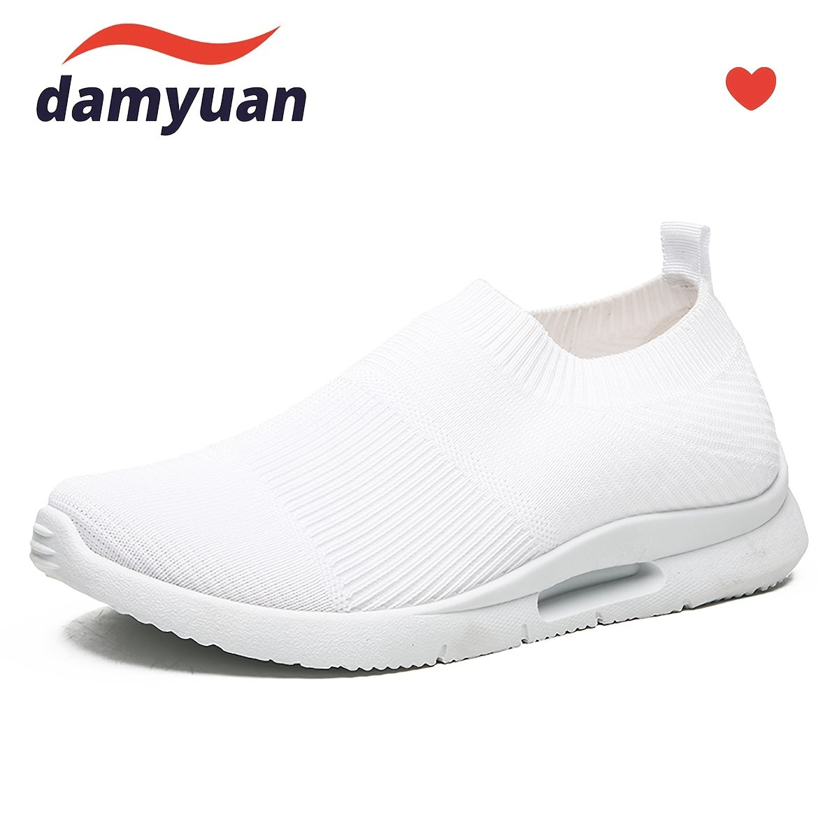 Women's Knit Sneakers Low Top Slip On Casual Shoes