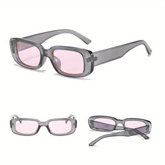 Square Sunglasses Retro Men's Sunglasses Street Shooting Men's Sunglasses