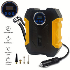 Portable Car Air Compressor LED Pump for Tire Inflation