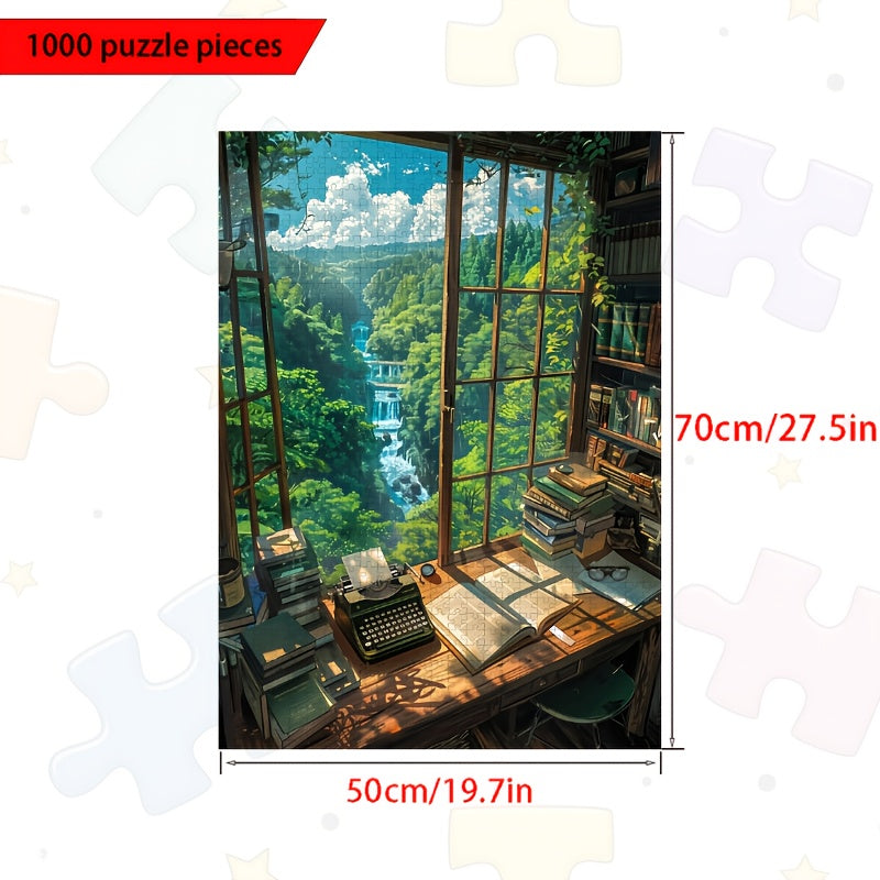 1000pcs Casual Holiday DIY Puzzle Large Adult Jigsaw Puzzle