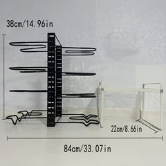 2pcs Kitchen 8 layer Storage Rack Seasoning Bottle Anti skid Single Layer